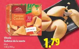 Lidl VITASIA Galletas de la suerte oferta