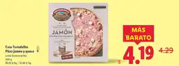 Lidl Casa Tarradellas Pizza jamón y queso oferta