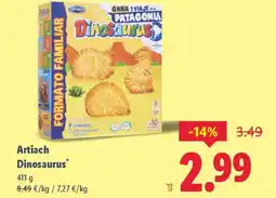 Lidl ARTIACH Dinosaurus oferta