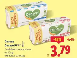 Lidl DANONE Danacol 0 % oferta