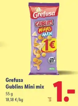Lidl GREFUSA Gublins Mini mix oferta