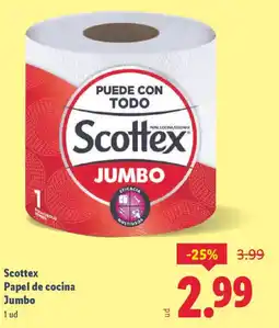 Lidl SCOTTEX Papel de cocina Jumbo oferta