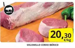 Supermercados MAS Solomillo cerdo iberico oferta