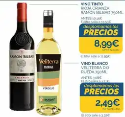 Supermercados La Despensa Veliterra - vino tinto oferta