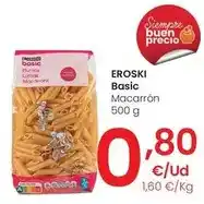 Eroski Eroski basic - macarron oferta