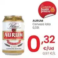Eroski Aurum - cerveza lata oferta