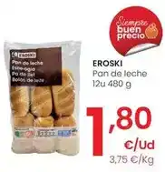Eroski Eroski - pan de leche oferta