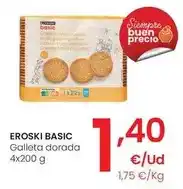 Eroski Eroski basic - galleta dorada oferta