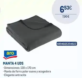 Aro - manta 4 uds