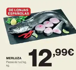 Hipercor Merluza oferta