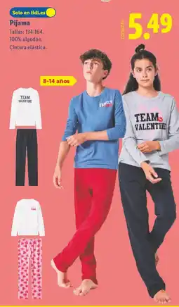 Lidl Pijama oferta