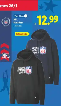 Lidl NFL Sudadera oferta
