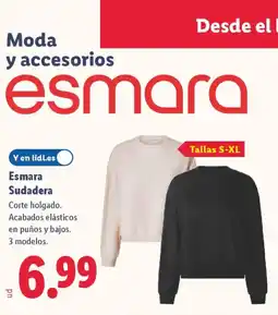 Lidl ESMARA Sudadera oferta