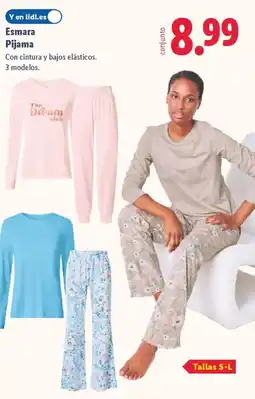Lidl ESMARA Pijama oferta