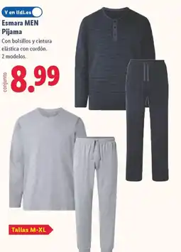 Lidl ESMARA MEN Pijama oferta