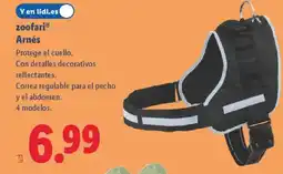 Lidl ZOOFARI Arnés oferta