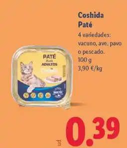Lidl COSHIDA Paté oferta