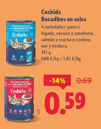 COSHIDA Bocaditos en salsa