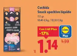 Lidl COSHIDA Snack aperitivo líquido oferta