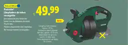 Lidl PARKSIDE Limpiadora de tubos recargable oferta