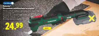 Lidl PARKSIDE Herramienta multifuncional recargable oferta