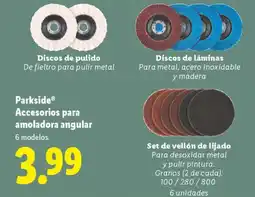 Lidl PARKSIDE Accesorios para amoladora angular oferta