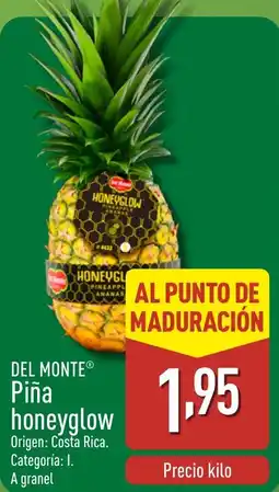 ALDI DEL MONTE Piña honeyglow oferta