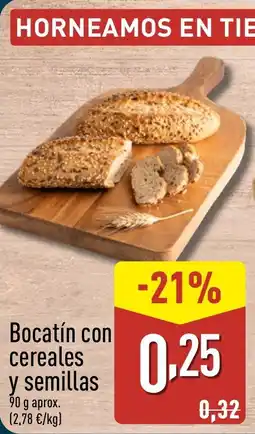 ALDI Bocatín con cereales y semillas oferta