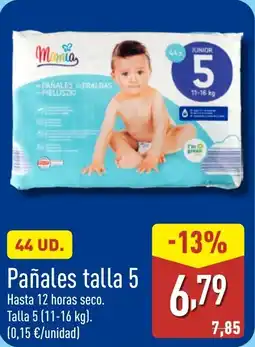 ALDI Pañales talla 5 oferta