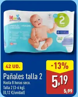 ALDI Pañales talla 2 oferta