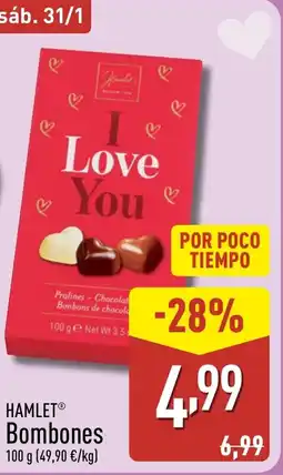 ALDI HAMLET Bombones oferta