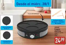 ALDI AMBIANO Crepera eléctrica oferta