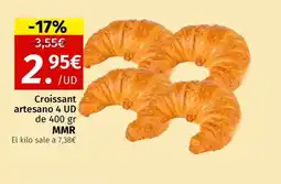 Maskom Supermercados MMR Croissant artesano oferta