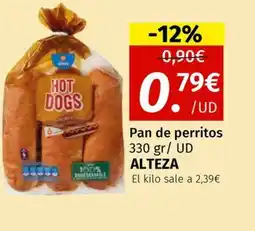 Maskom Supermercados ALTEZA Pan de perritos oferta