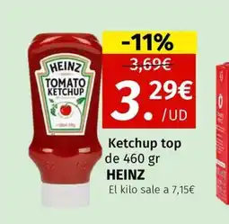 Maskom Supermercados HEINZ Ketchup top oferta