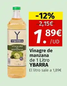 Maskom Supermercados YBARRA Vinagre de manzana oferta