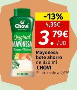 Maskom Supermercados CHOVI Mayonesa bote ahorro oferta