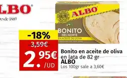 Maskom Supermercados ALBO Bonito en aceite de oliva oferta
