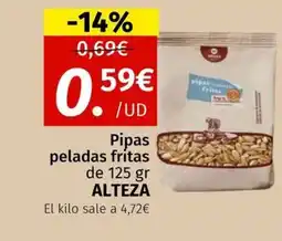 Maskom Supermercados ALTEZA Pipas peladas fritas oferta