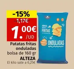 Maskom Supermercados ALTEZA Patatas fritas onduladas oferta