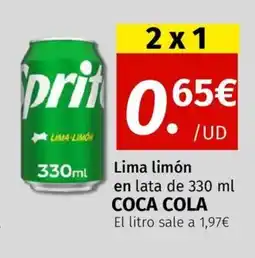 Maskom Supermercados COCA COLA Lima limón oferta