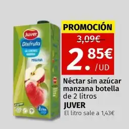 Maskom Supermercados JUVER Néctar sin azúcar manzana oferta