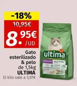 Maskom Supermercados ULTIMA Gato esterilizado & pelo oferta