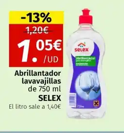 Maskom Supermercados SELEX Abrillantador lavavajillas oferta