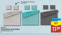 ALDI NOVITESSE Funda nórdica de microfibra oferta