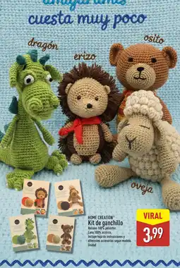 ALDI HOME CREATION Kit de ganchillo oferta