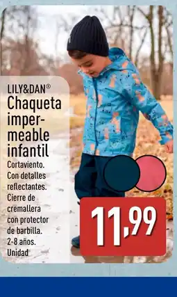 ALDI LILY&DAN Chaqueta imper- meable infantil oferta