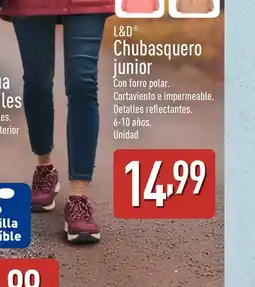 ALDI L&D Chubasquero junior oferta