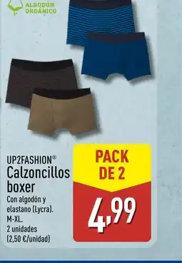 ALDI UP2FASHION Calzoncillos boxer oferta
