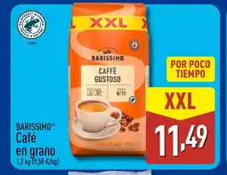 ALDI BARISSIMO Café en grano oferta